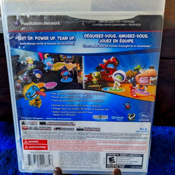 Disney Universe PS3 Game+Box No Manual | No scratches| VG - Picture 2 of 3